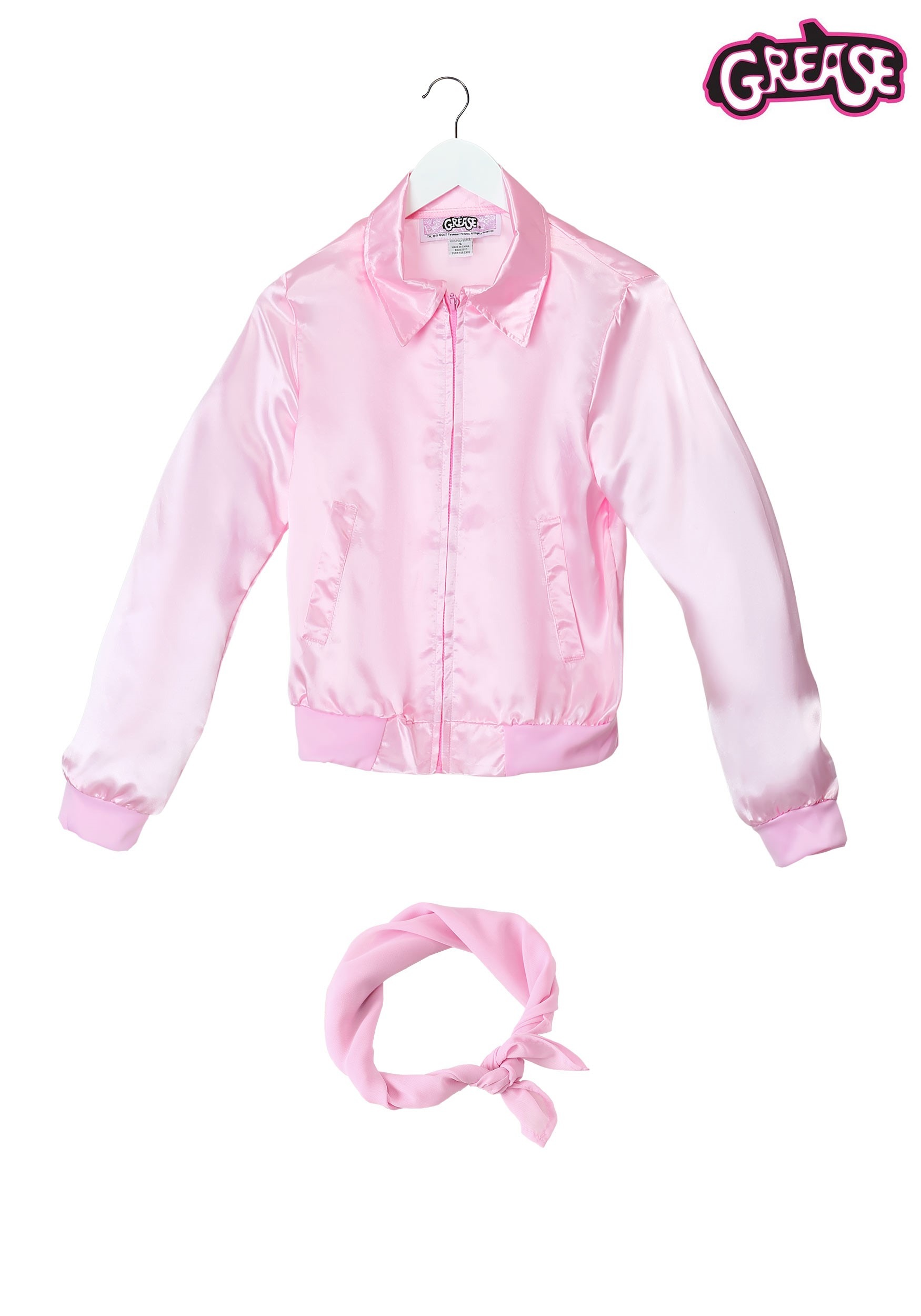 Plus Size Pink Ladies Costume Jacket , Musical Costume