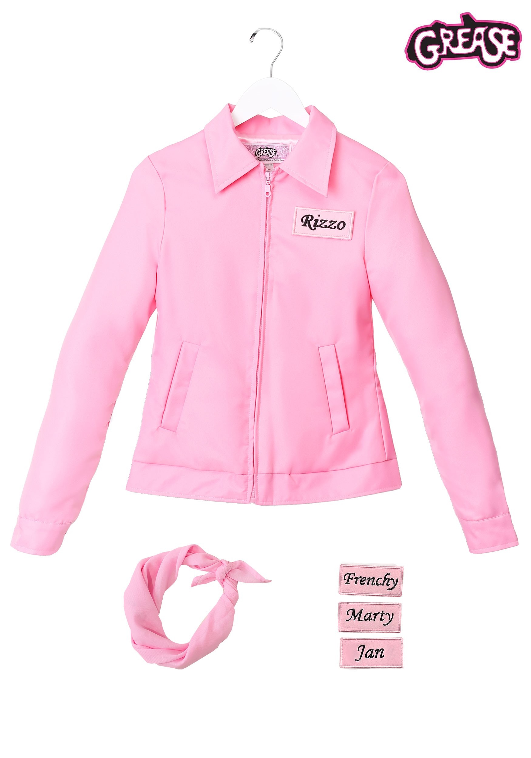 Grease Plus Size Pink Ladies Costume Jacket 