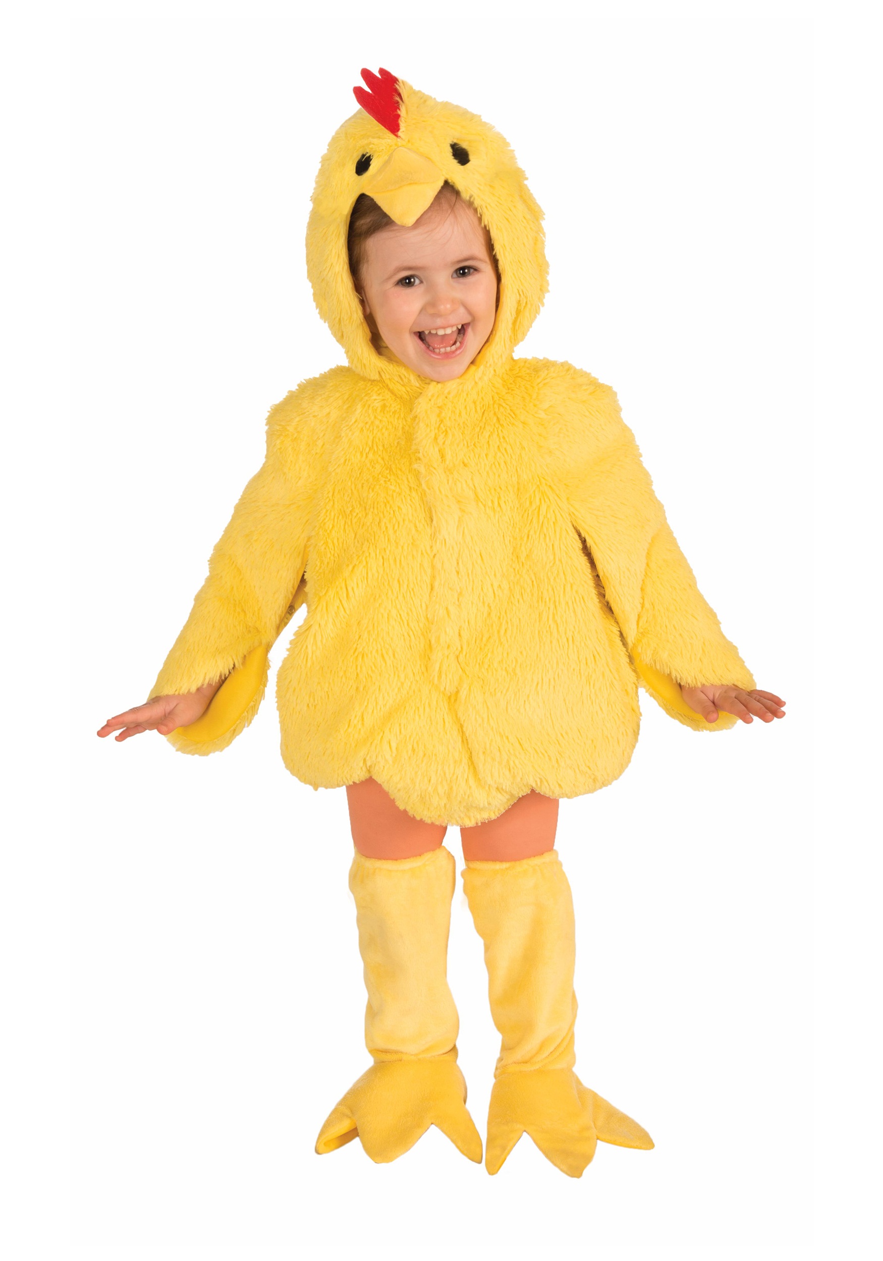 Childrens Plush Chicken Costume