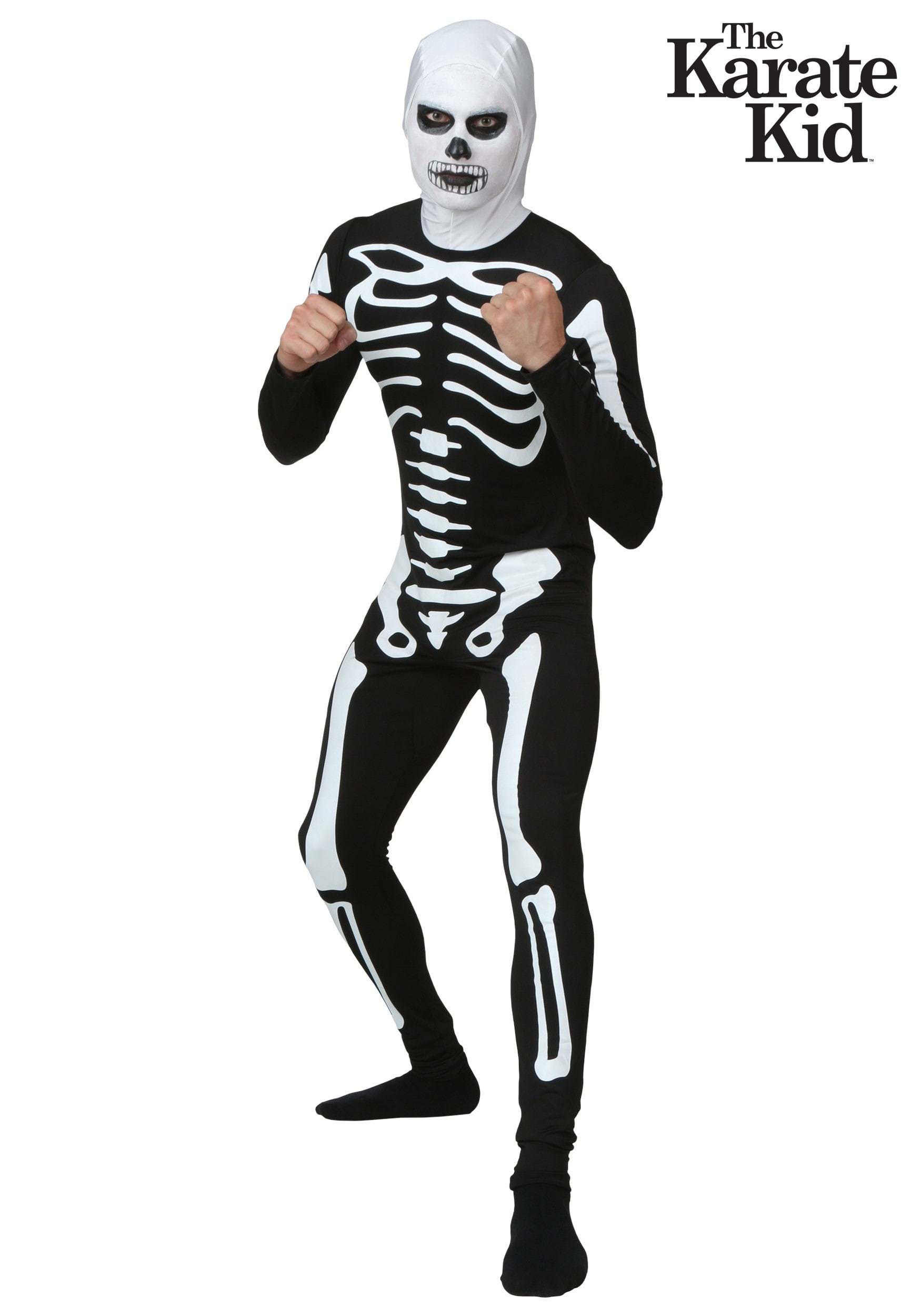 Bone Print Corset Day Dead Skeleton Fancy Dress Up Halloween Costume  Accessory