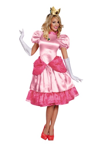 Princess Peach Deluxe Adult Costume