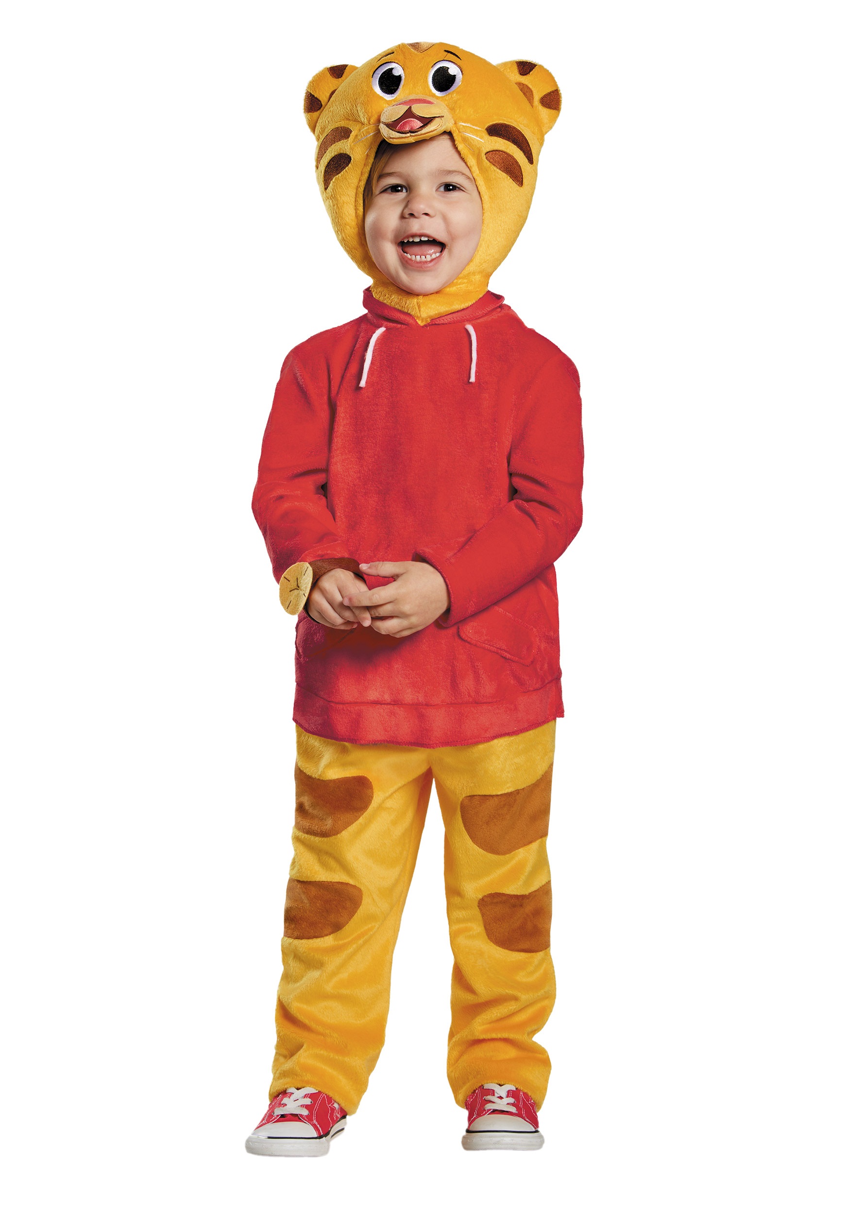 Photos - Fancy Dress Daniel Disguise  Tiger Deluxe Costume for Toddlers Orange/Red DI72596 