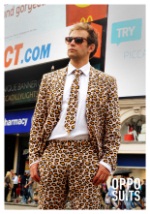 Men's OppoSuits Jaguar Animal Printed Suit