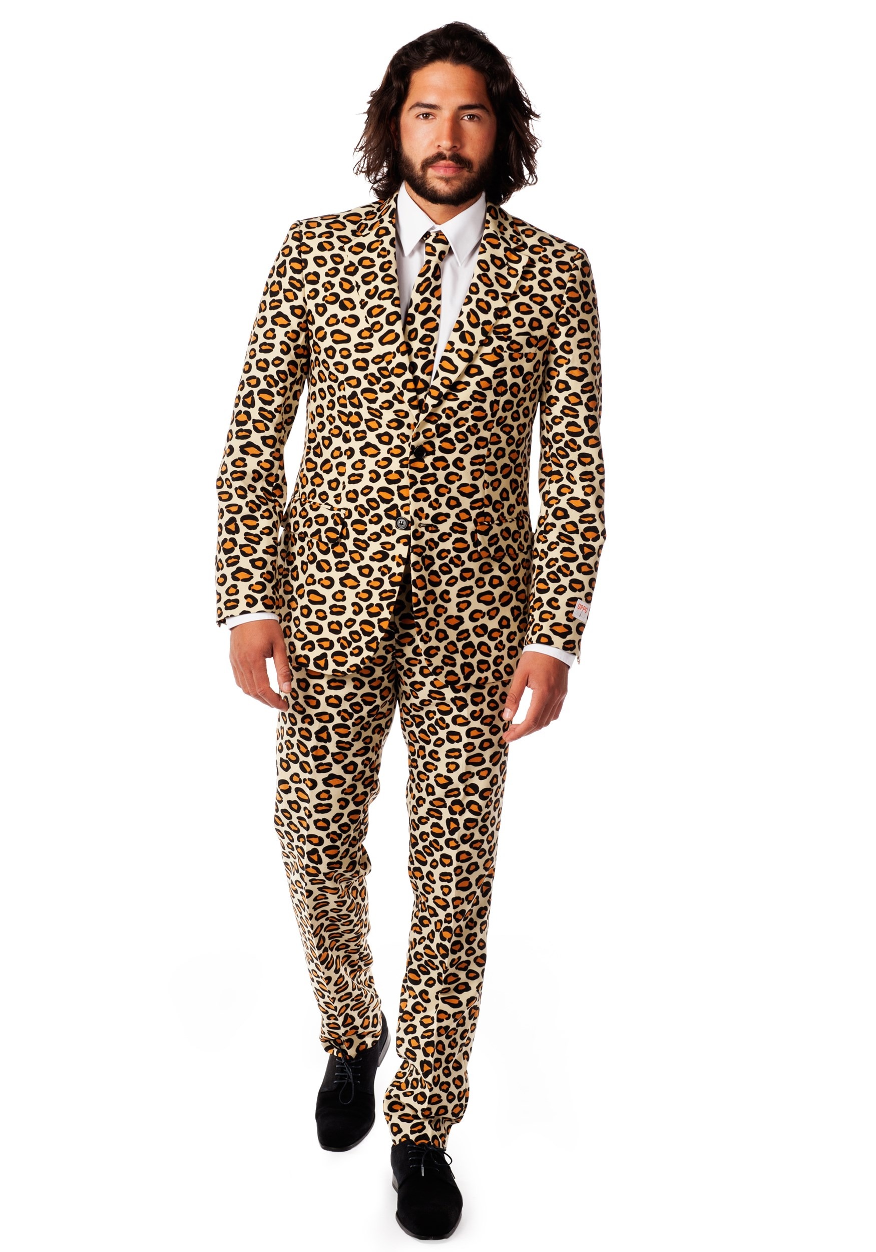 Mens Jaguar Print Suit OppoSuits Costume