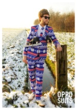 Mens Christmas Sweater Suit2