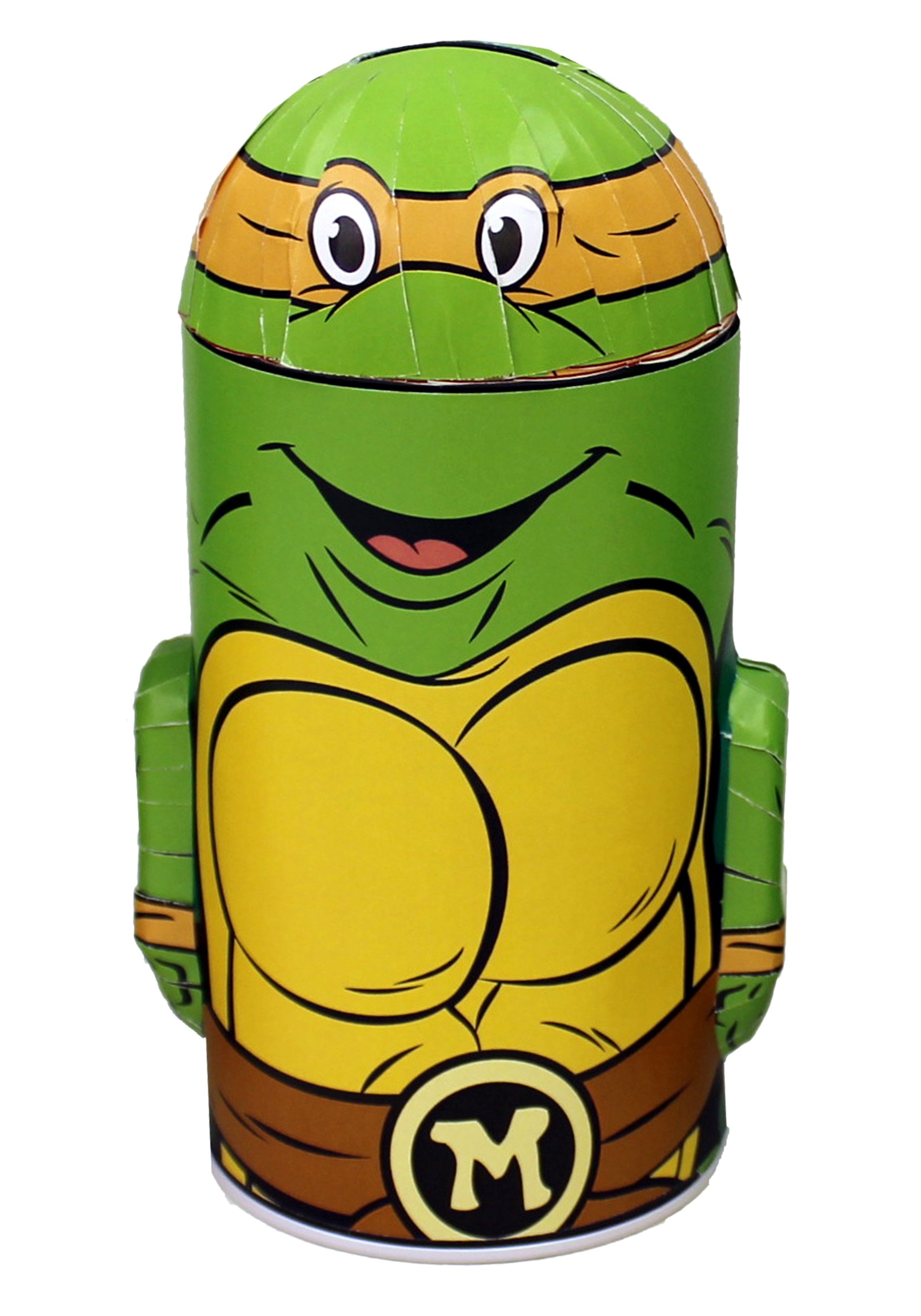 Michelangelo Tin TMNT Bank with Arms