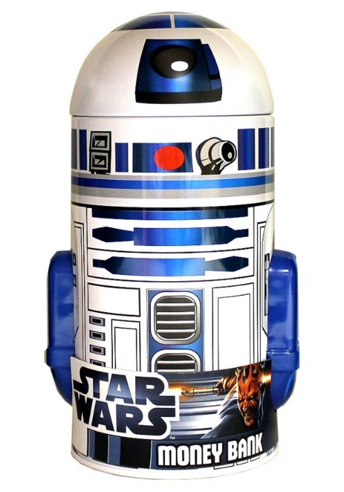 R2D2 Tin Bank