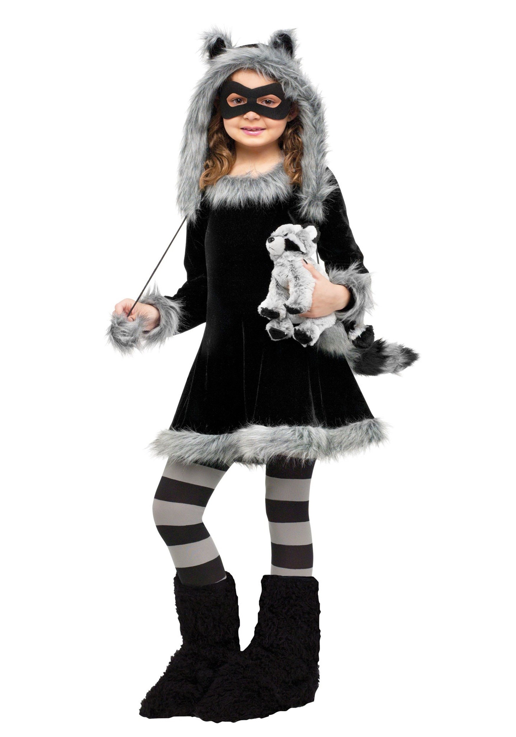 Sweet Raccoon Costume for Girls