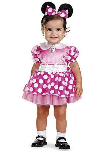 Pink Minnie Mouse Infant Costume