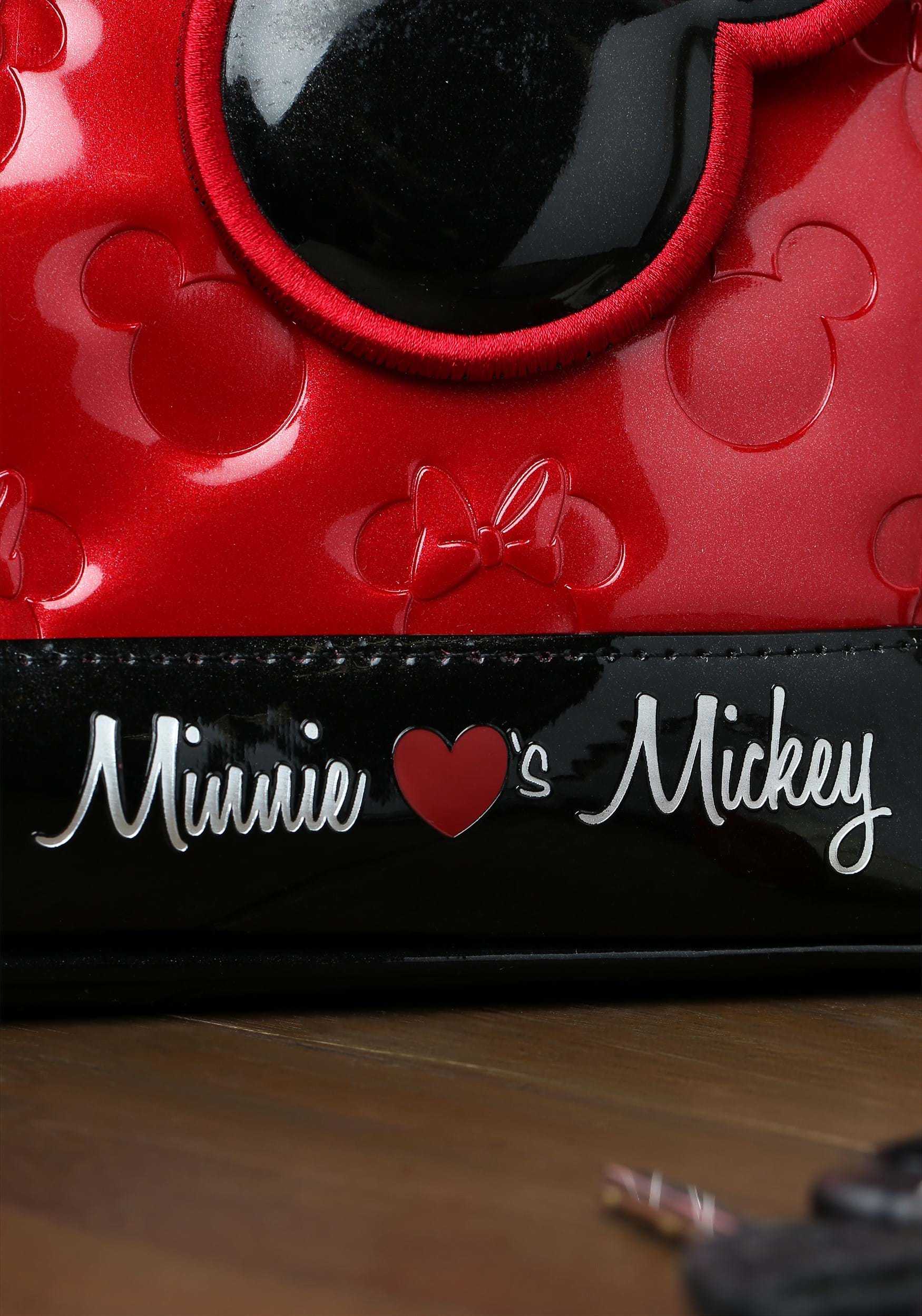 Buy the Loungefly X Disney Minnie Mouse Sequin Fanny Pack Black |  GoodwillFinds