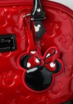 Mickey and Minnie Red and Black Patent Embossed Ba Alt 5