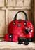 Mickey and Minnie Red and Black Patent Embossed Ba Alt 7