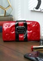 Mickey & Minnie Red & Black Patent Embossed Wallet Alt 4