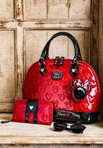 Mickey & Minnie Red & Black Patent Embossed Wallet Alt 6