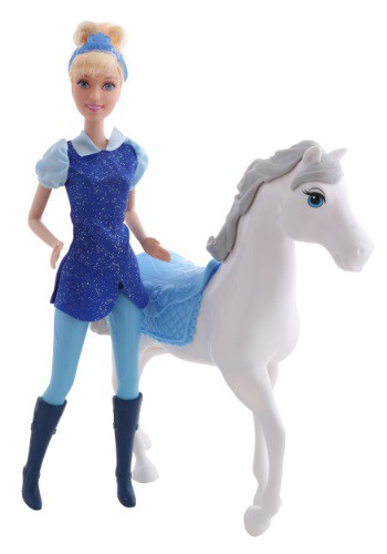 Cinderella & Royal Horse Figure