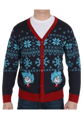 Dr Seuss Frosty Thing 1 and 2 Sweater