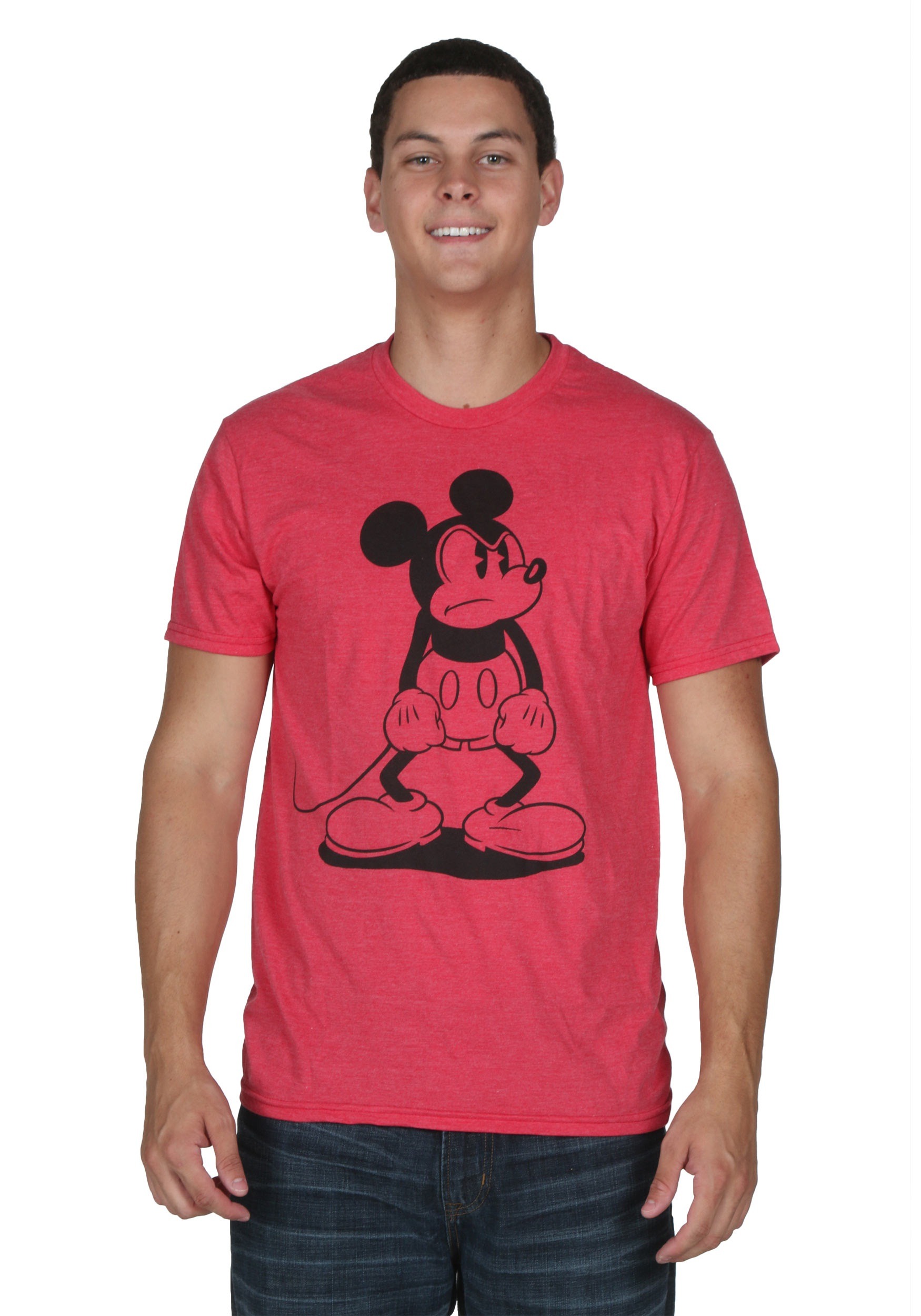 Men's Mickey Mouse Standing Mad TShirt