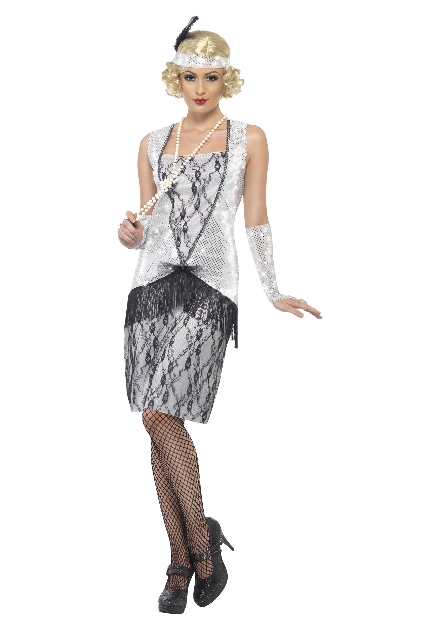 Women's Dolled Up Flapper Costume Dress