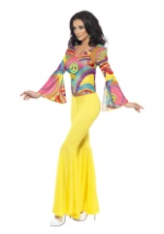 Women's Groovy Gal Costume 4