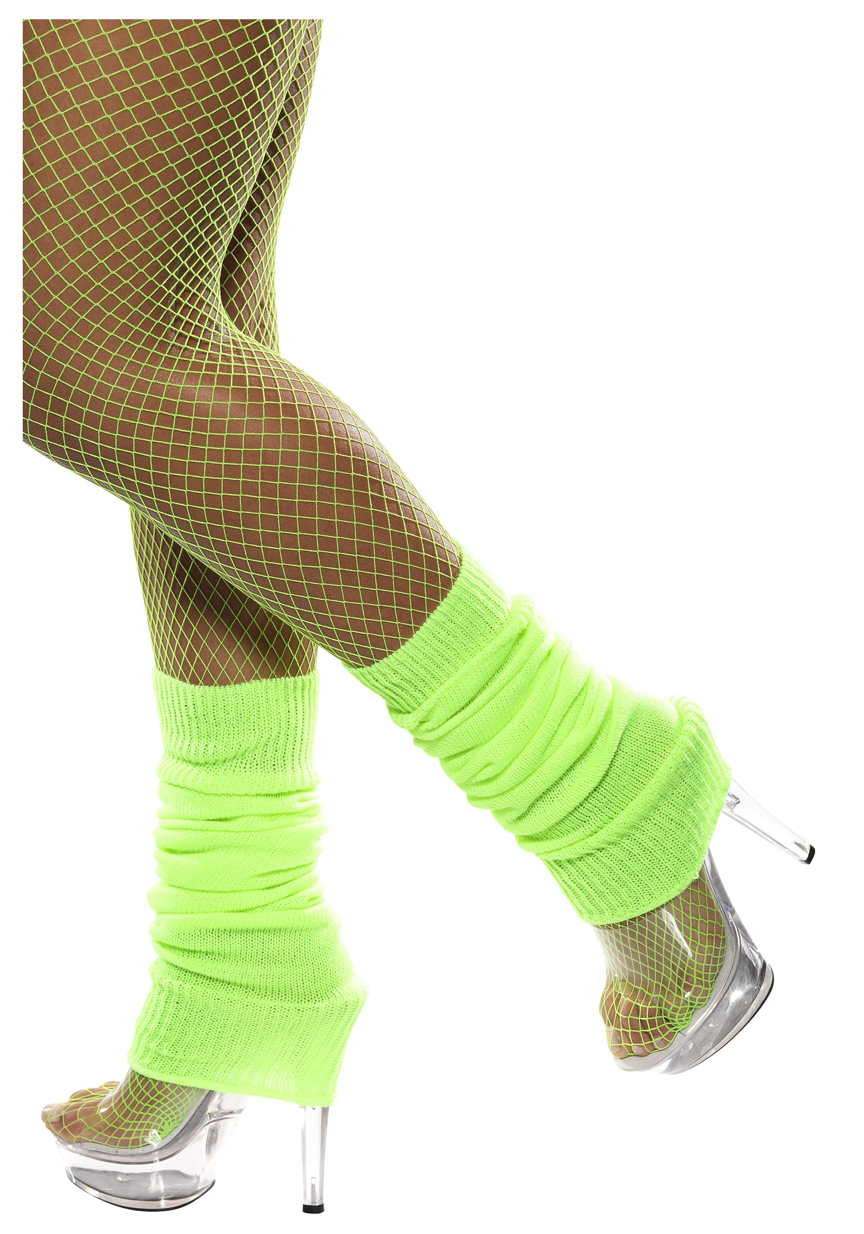 Bright Neon Green Leg Warmers