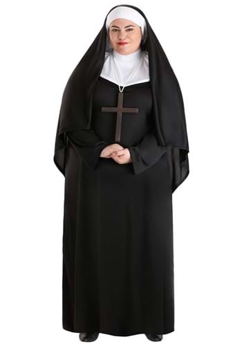 Traditional Nun Plus Size Costume