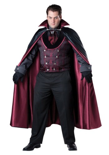 Plus Size Men's Midnight Vampire Costume