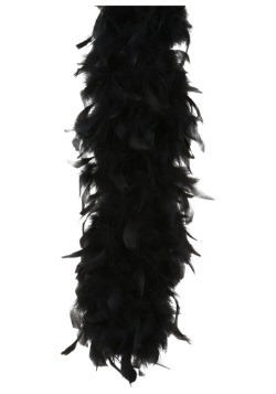 120g Deluxe Black Feather Boa