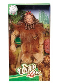 Barbie Collector Wizard of Oz Cowardly Lion Figure