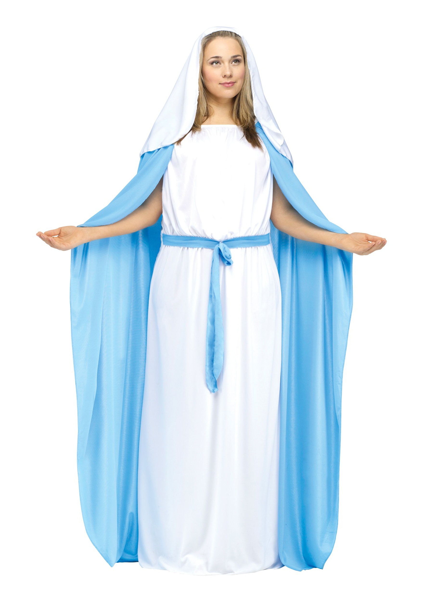 Womens Plus Size Holy Mary Costume Dress