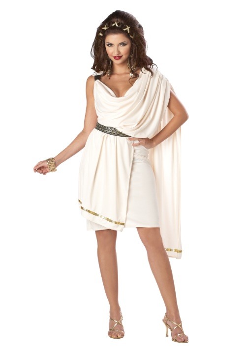 Women's Deluxe Classic Toga Costume