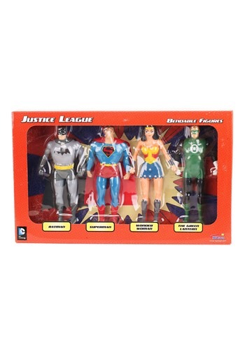 Justice League Bendable Figures Boxed Set