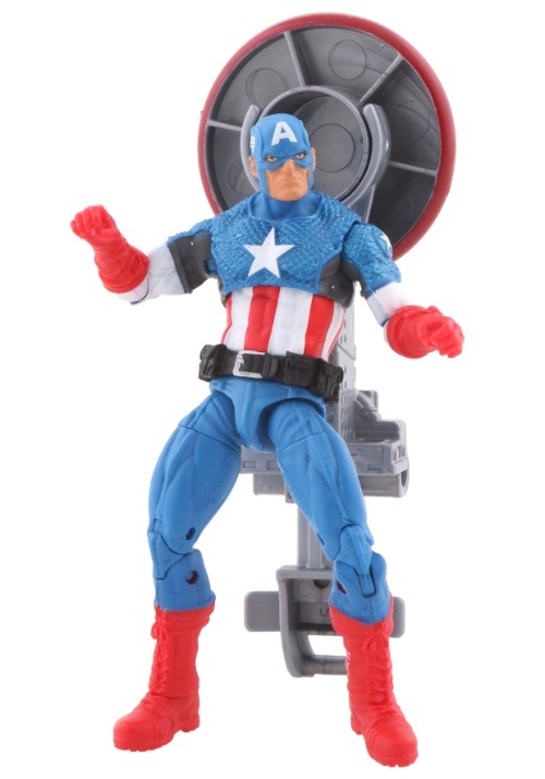 Avengers Assemble Shield Blast Captain America Action Figure