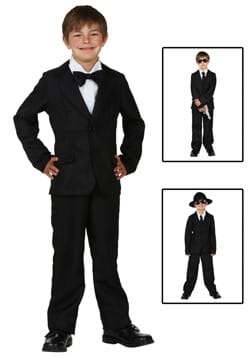 Kids Black Suitcc