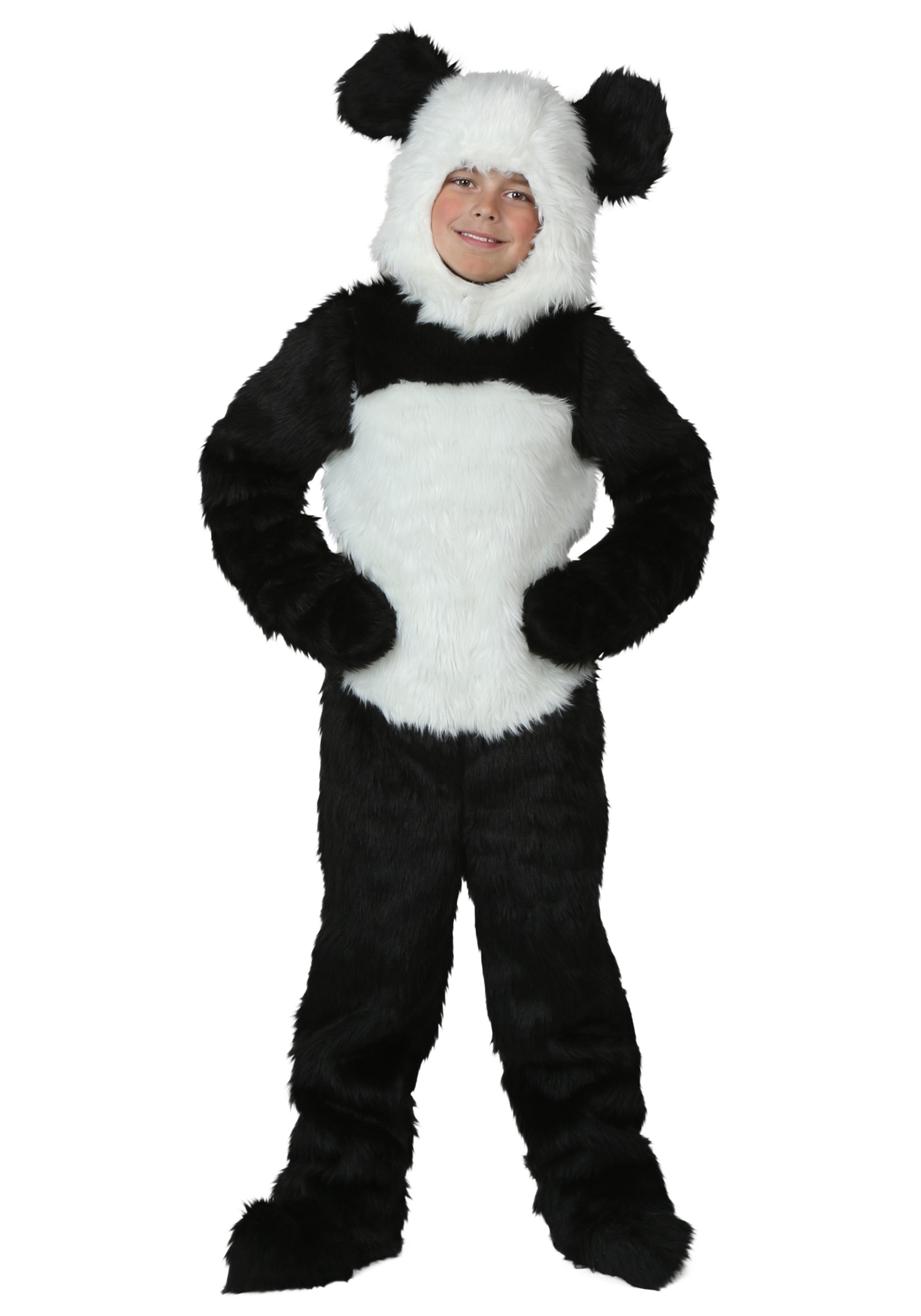 Photos - Fancy Dress Deluxe FUN Costumes  Child Panda Costume Black/White FUN2397CH 