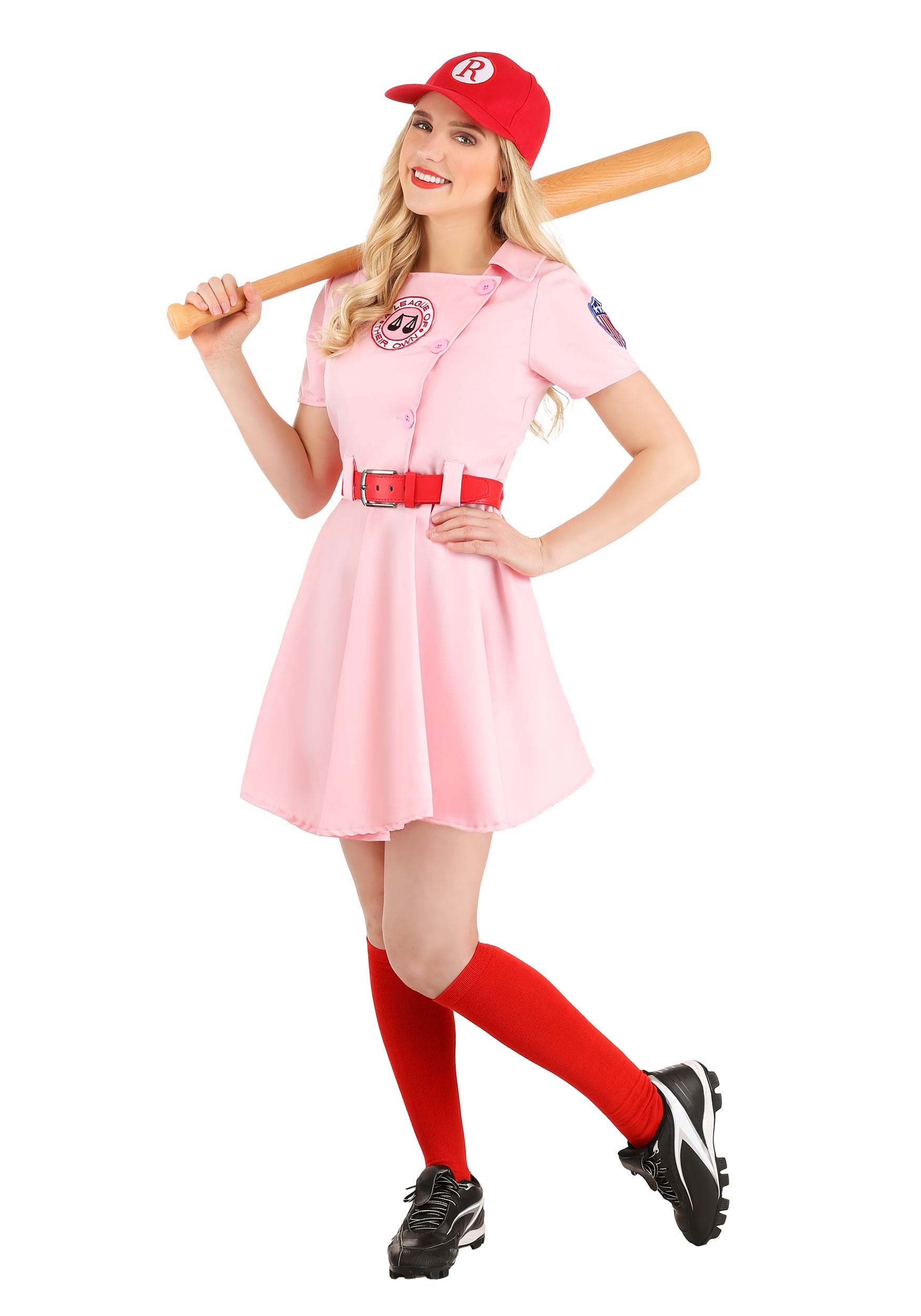 A League of Their Own Dottie Womens Costume | Baseball Costumes