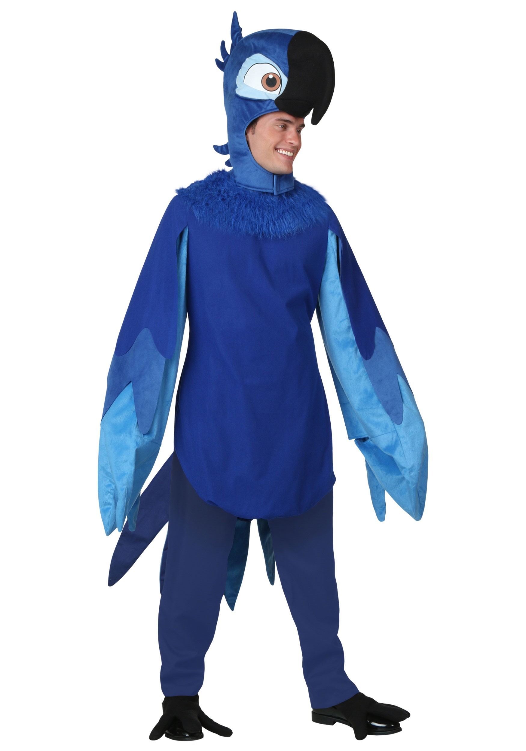 Adult Rio 2 Blu Costume | Bird Costumes for Adults