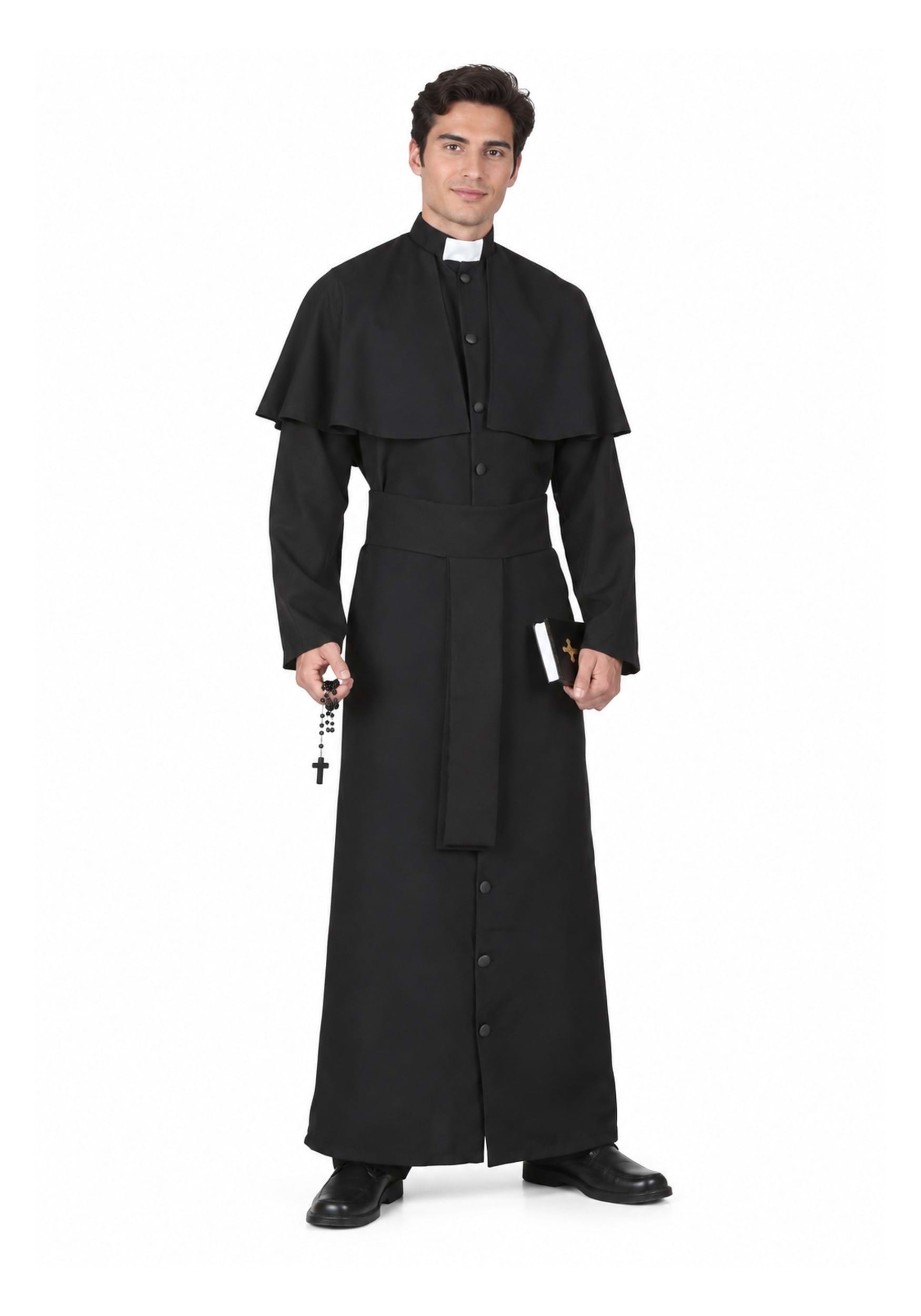 Deluxe Priest Costume | Religious Adult Costumes | Exclusive