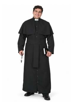 Deluxe Priest Plus Size Mens Costume Upd 1