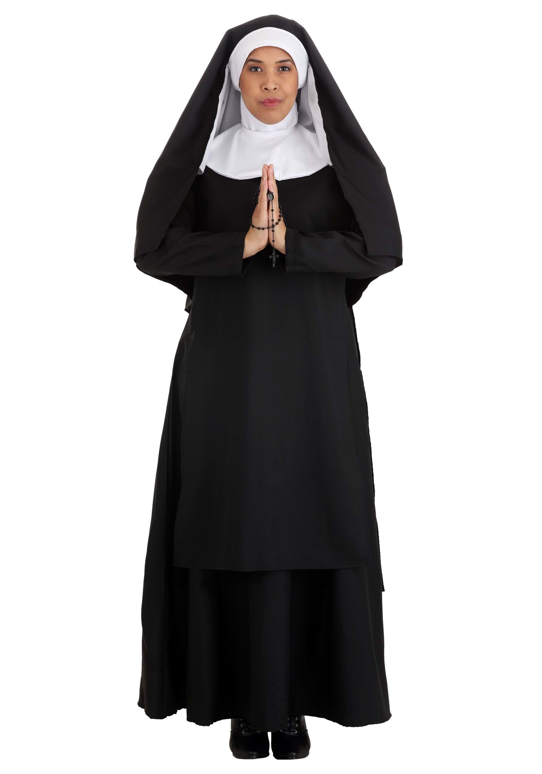 Deluxe Nun Costume For Women