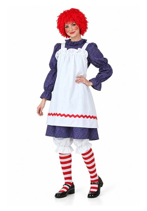 Womens Rag Doll Costume New Main