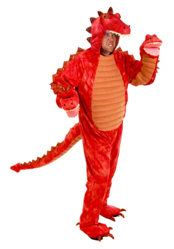 Hydra Red Dragon Adult Costume