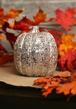 Champagne Glitter Pumpkin Halloween Decor Update 1