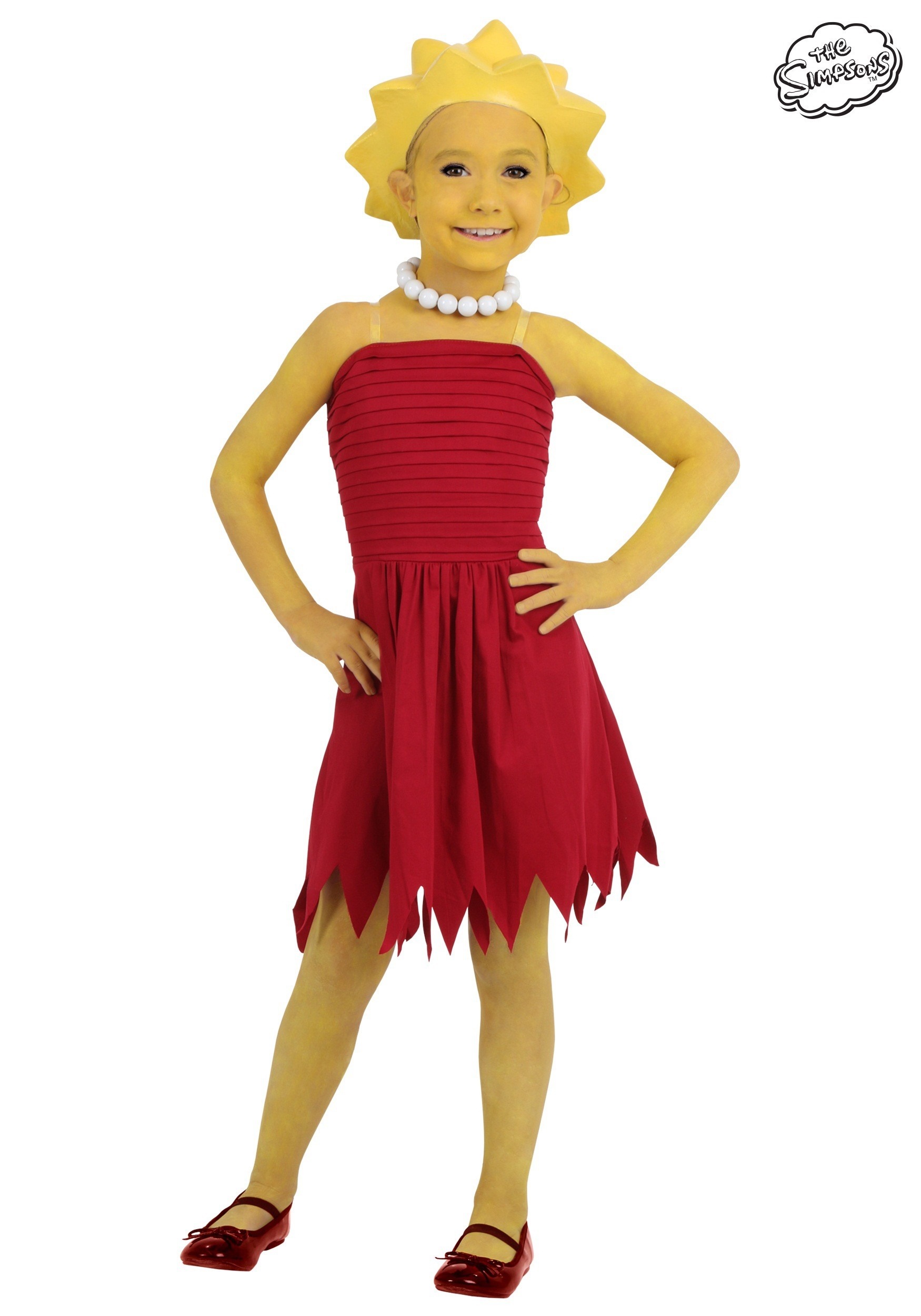 Lisa Simpson Girl's Costume.