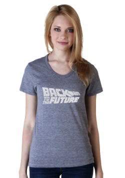 Womens Back to the Future Logo T-Shirt