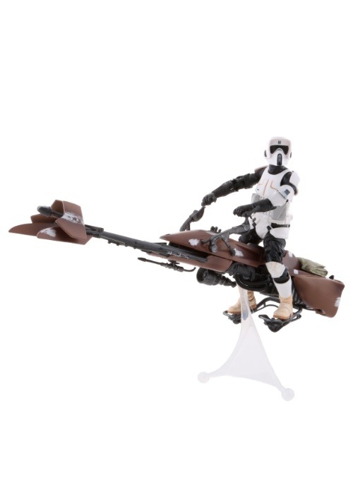 Star Wars Black Series Biker Scout with Speeder Bike