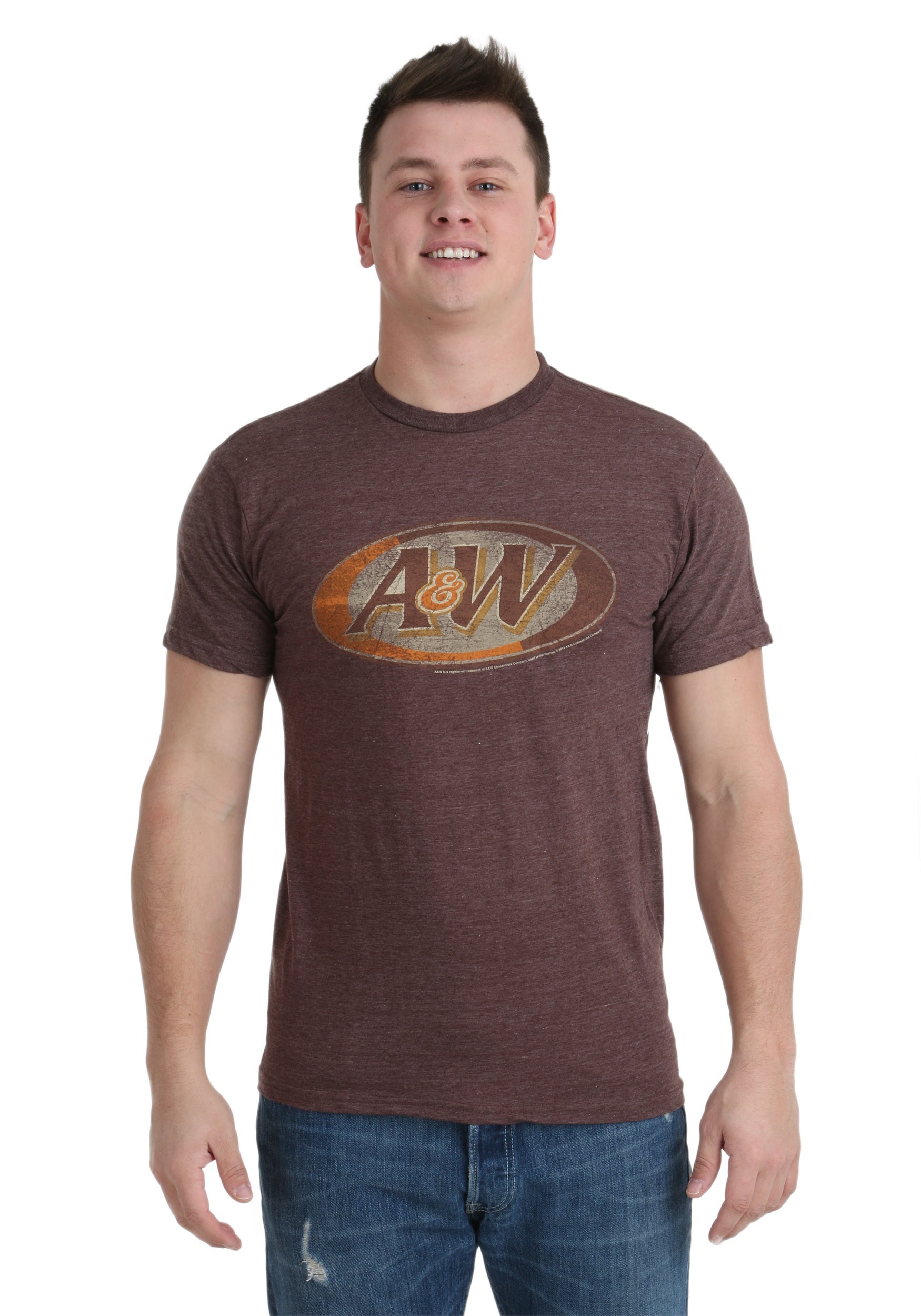 A&W Logo Men's T-Shirt