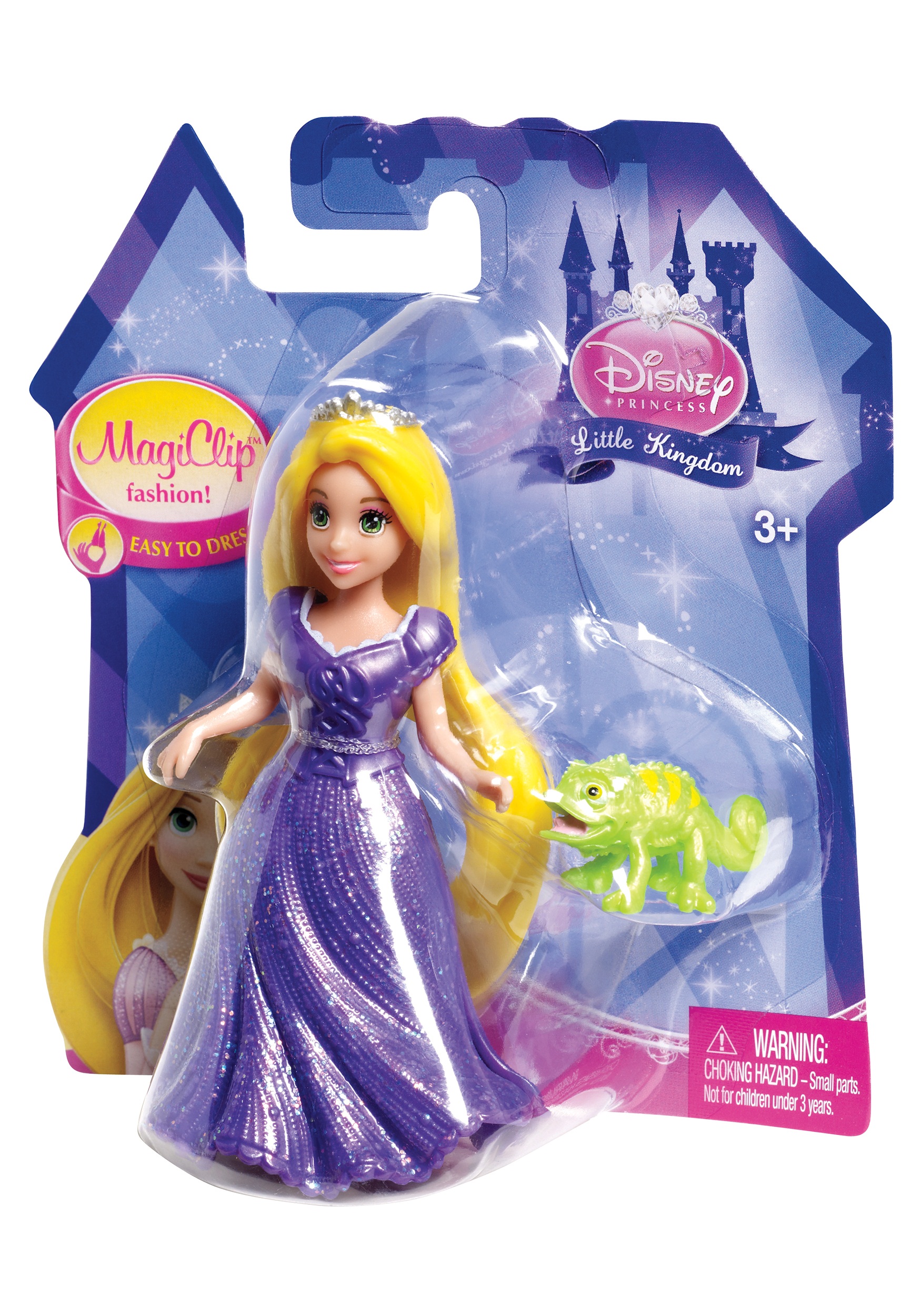 Disney Princess Little Kingdom Ariel Rapunzel Mini Dolls Wedding Toys Girls  3 4