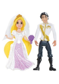 Fairytale Wedding Rapunzel and Eugene Magiclip Figure