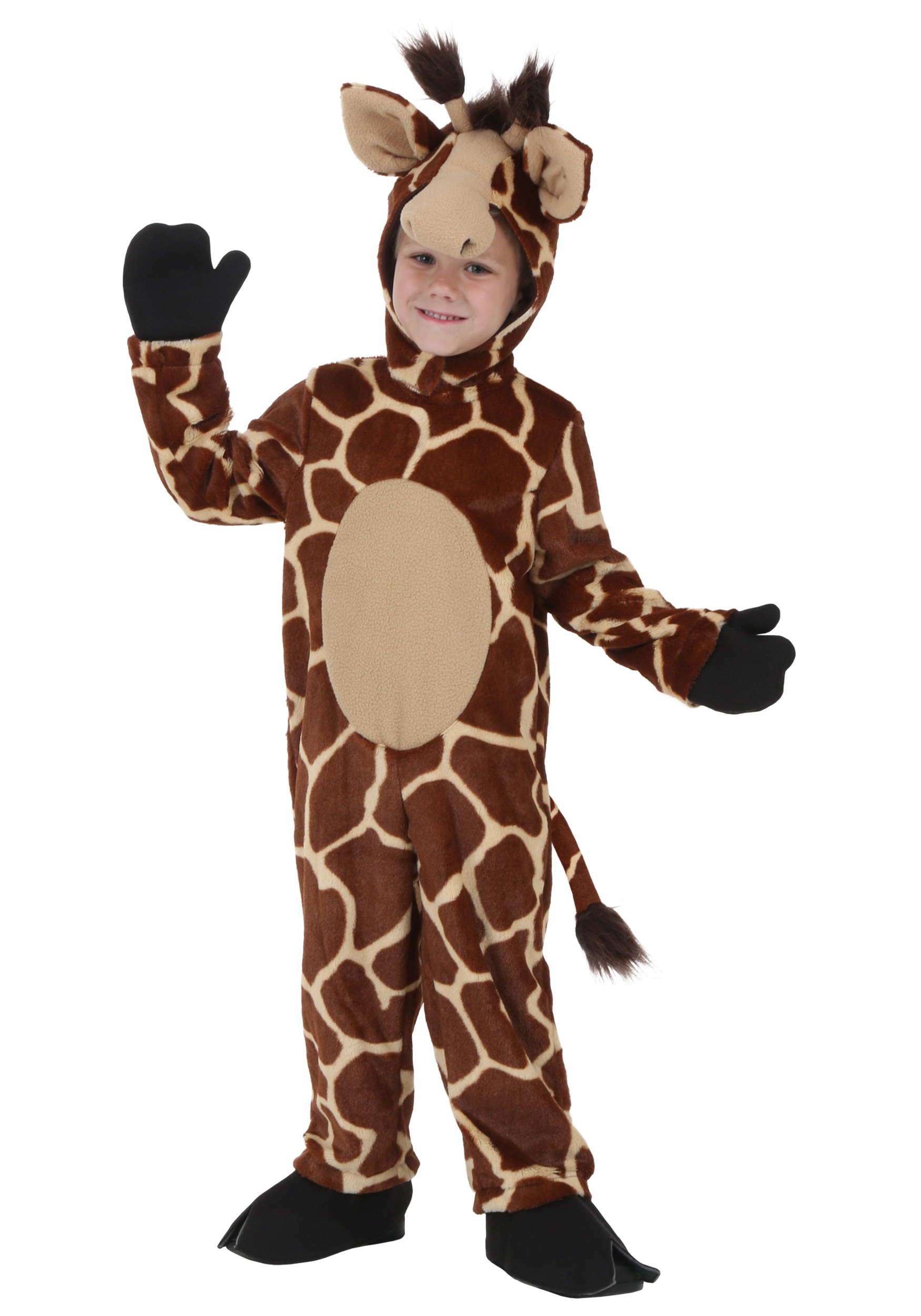 Photos - Fancy Dress Toddler FUN Costumes  Giraffe Costume Brown FUN2311TD 
