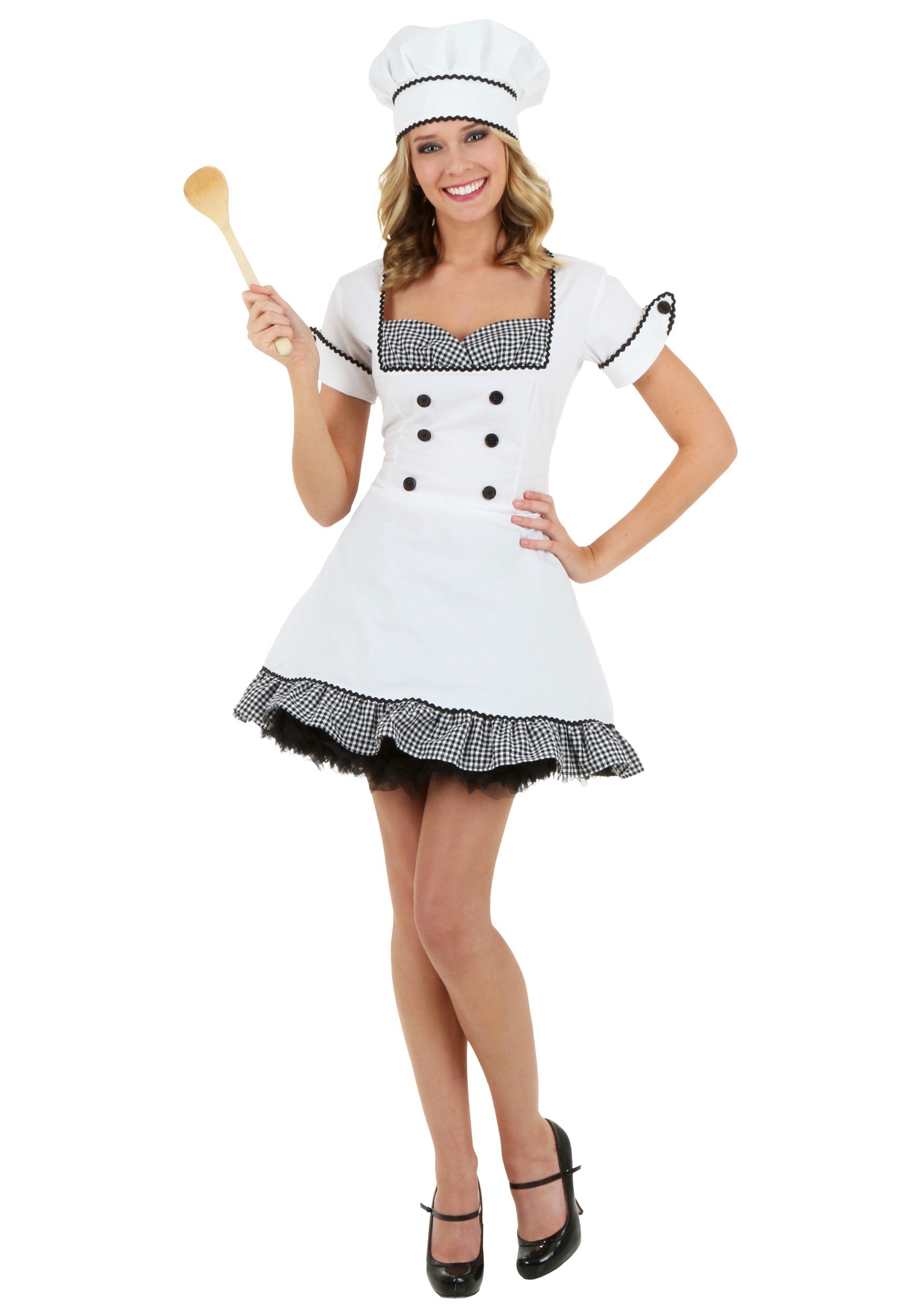 Sexy Chef Costume for Women | Chef Halloween Costume For Women